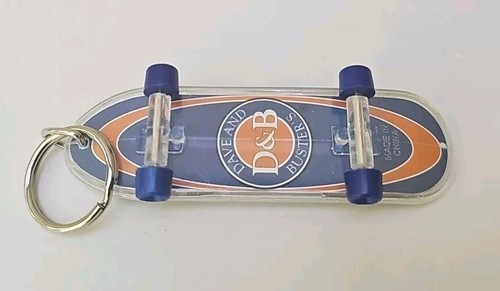 Rare Dave & Busters D & B Fingerboard Keychain - 3.75" - Picture 2 of 7