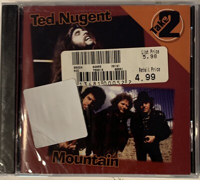 Ted Nugent/ Mountain CD SEALED Take Two