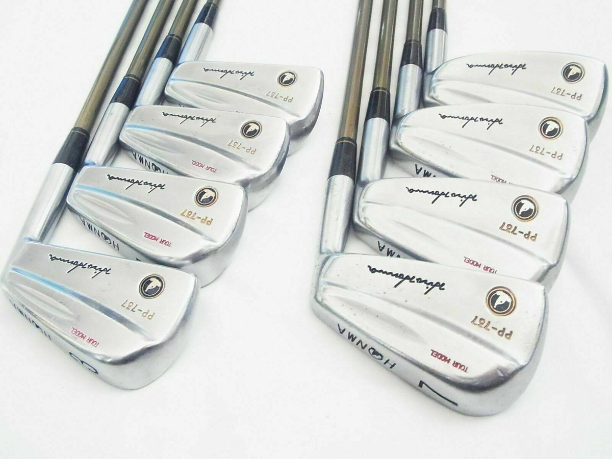 1-STAR!! 8PC HONMA PP-737 TOUR MODEL R-FLEX IRONS SET GOLF 1-STAR!! 8PC HONMA PP-737 TOUR MODEL R-FLEX IRONS SET GOLF