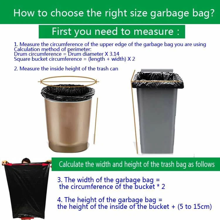 Discover more than 124 garbage plastic bag size super hot 3tdesign.edu.vn