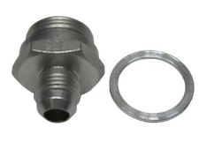 Fragola 491952-CL -6AN x 7/8-20 Male Holley Carburetor Fuel Inlet Fitting