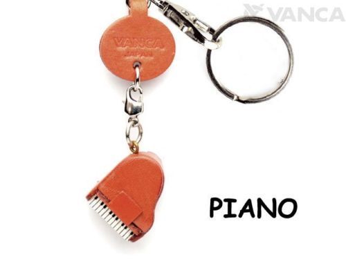 Klavier Handarbeit 3D Leder Musik Schlüsselanhänger/Charm/Geschenk *VANCA* Made in Japan #56575 - Bild 1 von 10