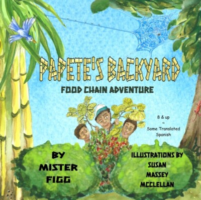Figg - Papete's Backyard  Food Chain Adventure Spanish Words Included - X555z