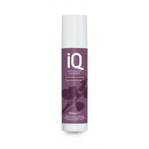 IQ Intelligent Haircare Silverising Hair Shampoo 300ml- Anti Yellow Shampoo - Picture 1 of 1