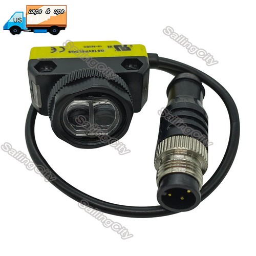 For Banner Engineering QS18VP6LDQ5 Miniature Diffuse Photoelectric Laser Sensor - Picture 5 of 7