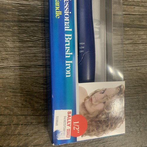 Helen Of Troy Mini 1/2" Professional Brush Iron Ergonomic Handle NIB - Picture 3 of 7