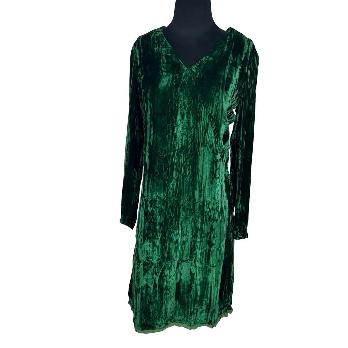 emerald green prom dresses with sleeves Gorgeous Dark Green Long Sleeves Lace Prom Dress Green Evening Dress Formal  Dress cg7565 main image 0