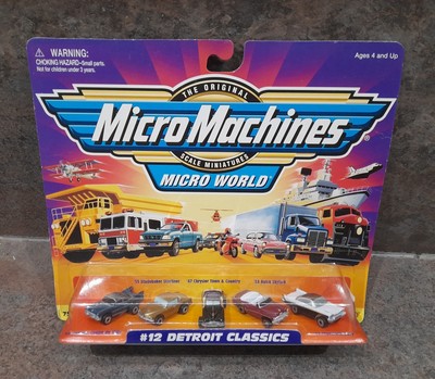 Micro Machines 75029 Micro World #12 Detroit Classics Sealed Galoob 1999