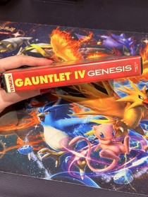 Gauntlet IV 4 (Sega Genesis) with Case - No Manual - Tested/Working - Free Ship!