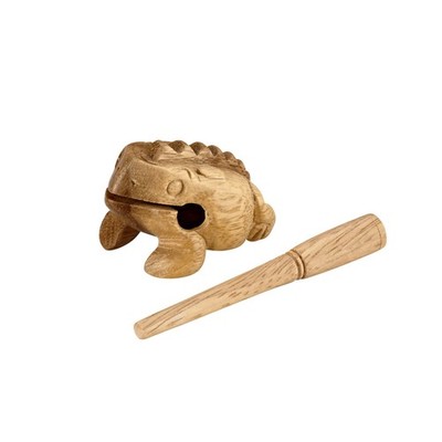 Meinl NINO517 Guiro Frog Holzfrosch X-Small - Hand Percussion für Kinder