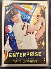 2026 Topps Heritage - The Enterprise - Matt Chapman #TE-MC - Giants