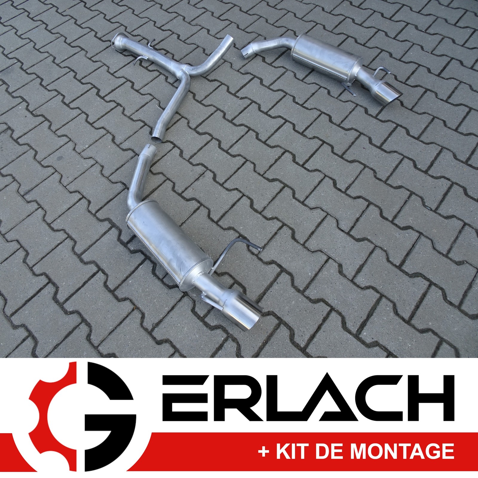 Silencieux d'échappement pour Lexus GS 430 et GS 460 version 7453