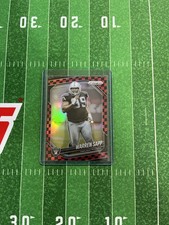 2022 Panini Prizm - Warren Sapp #282 Black &amp; Red Checker Prizm