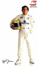 TUTA RACING KART AYRTON SENNA - SUBLIMAZIONE DIGITALE - TUTTE LE TAGLIE (replica