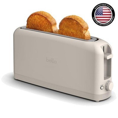 Versatile 2-Slice Oatmilk Toaster with 6 Shade Settings for Perfect Toast