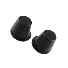 VekAuto 2 Pcs Car Hood Rubber Bumper Stops Cushion Stoppers Black
