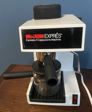 Maxim Expres  EX-152 Espresso & Cappuccino Machine w/Carafe 4Cups&saucers TESTED