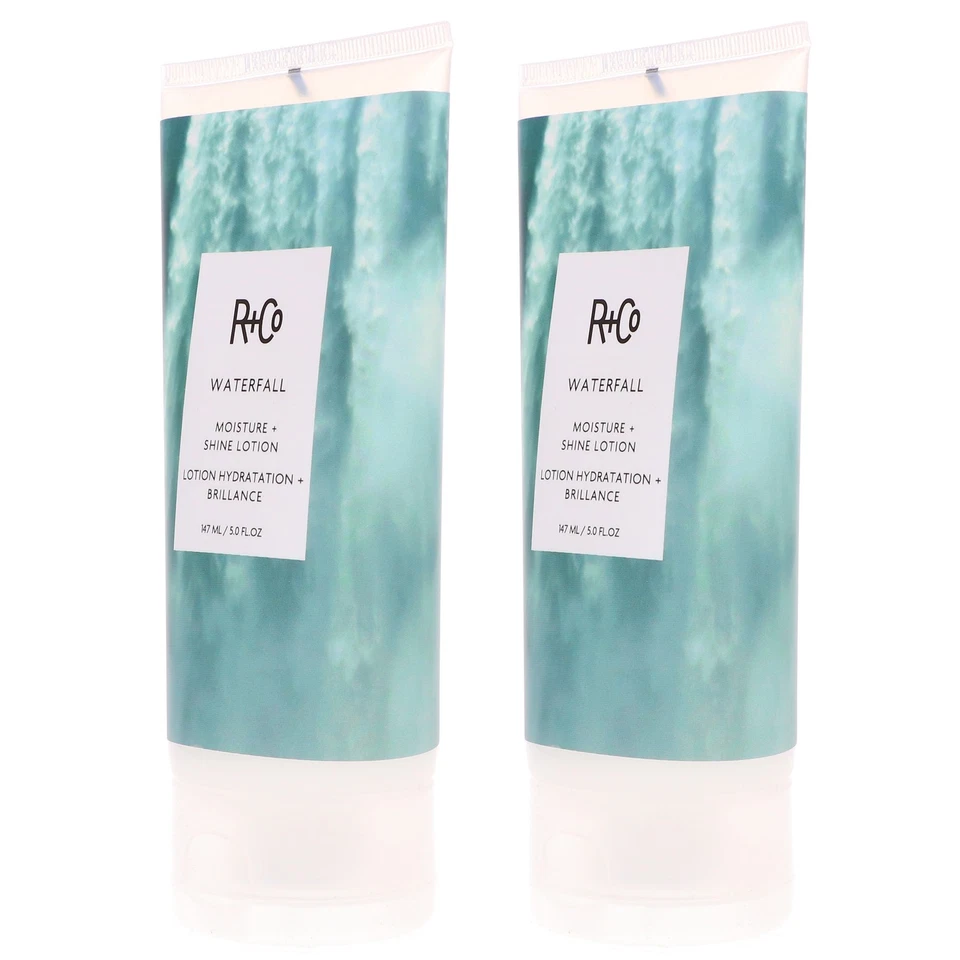 R+CO Waterfall Moisture + Shine Loción 5 oz Paquete de 2 Foto 2 de 4