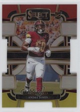 2023 Panini Select Concourse Red & Yellow Prizm Die-Cut Andre Jones #98 1p6s