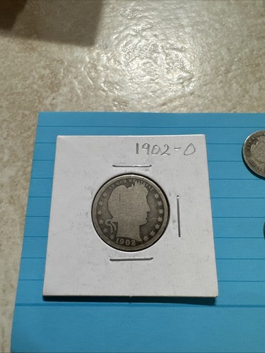 Lot Of Barber Coins 3 Dimes 1 Quarter - Picture 2 of 4
