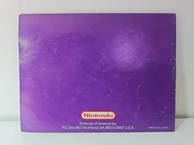 Snake Rattle N Roll Instruction Manual Only Nintendo NES