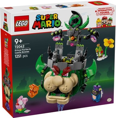 LEGO  SUPERMARIO 72042 - Prinz Florian & Schloss-Bowser - NEU & OVP -
