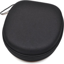 Black Color Hard Shell Large Carrying Headphones Case/Headset Travel Bag