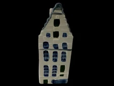 Singel 64 Amsterdam Dutch Canal House Figurine KLM Display Delft Style 4”