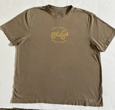 Life Is Good Unisex Classic Fit Tee - Jeep - Enjoy The Ride - Size XL