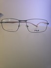 FILA VF9473 ONAV Navy Stainless Steel Full Rim Eyeglass Frames 54-17 — photo 4