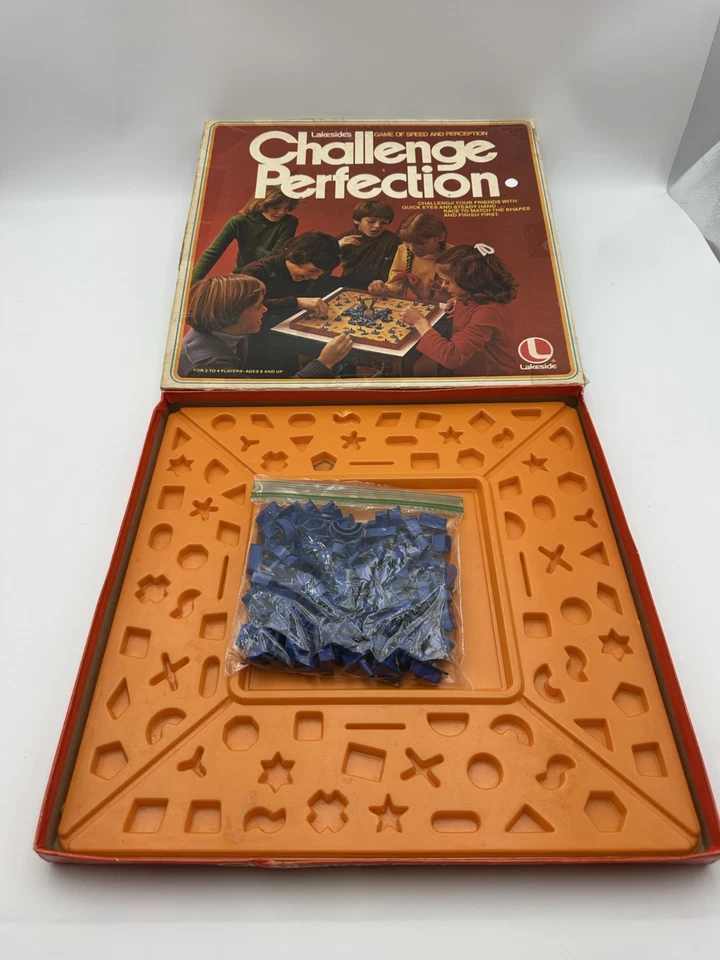 Juego de mesa vintage Lakeside Challenge Perfection 1978 Foto 4 de 4