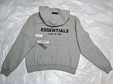 FEAR OF GOD ESSENTIALS HOODIES FW22 AUTHENTIC Dark Oatmeal - SIZES ( XS-XL )