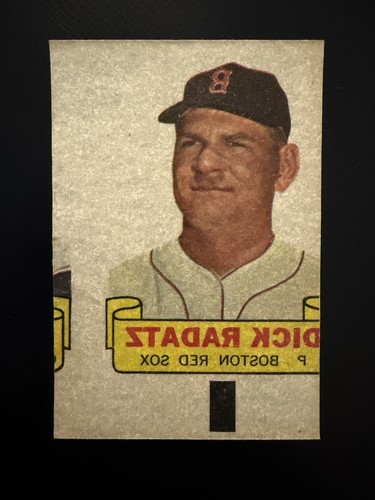 Dick Radatz 1966 Topps Rub Offs card