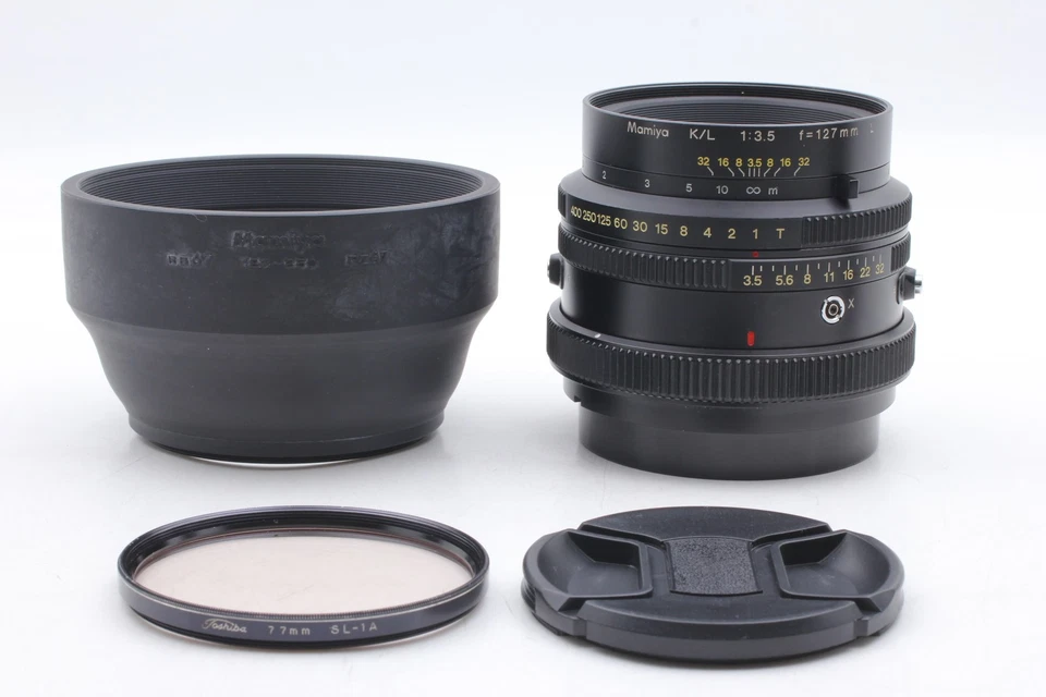 [ MINT W/ Hood ] Mamiya K/L KL 127mm f/3.5 L for RB67 S SD RZ67 II From JAPAN - Image 4 of 4