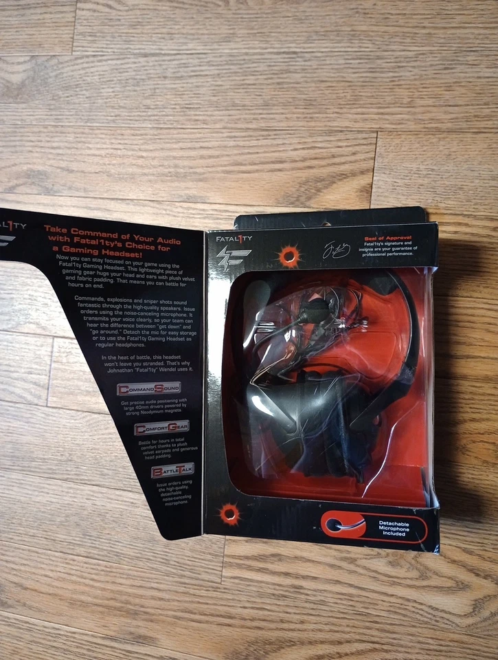 Creative Fatal1ty Gaming Headset (2010s, Microphone, Untested As-Is) - Image 2 of 4