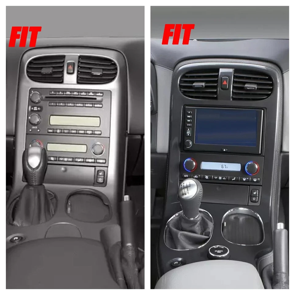 For Chevrolet Corvette 2005-2013 CarPlay GPS Car Stereo Radio 10.1 INCH 2+32G - Image 4 of 4