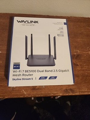 Wavlink Wi-Fi 7 BE5100 Dual Band 2.5G Mesh Router   Skyline Stream 5