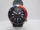 VINTAGE SEIKO 4205-0151 DATE STAINLESS STEEL AUTOMATIC MIDSIZE MEN DIVER WATCH