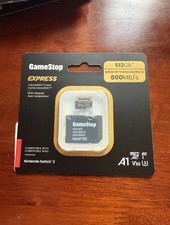 Nintendo Switch 2 GameStop 512GB Express Micro SD Card