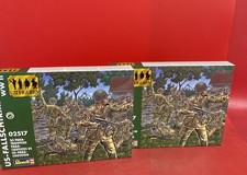 Revell WWII US PARATROOPERS 02517 1:72 Scale Figure Model Kit Lot