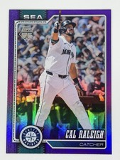 2026 Topps Series 1 Cal Raleigh  #140 Purple Foil /250 Mariners