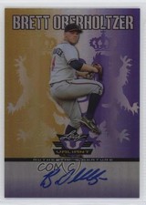 2011 Leaf Valiant Purple 6/25 Brett Oberholtzer #VA-BO1 Auto 13le