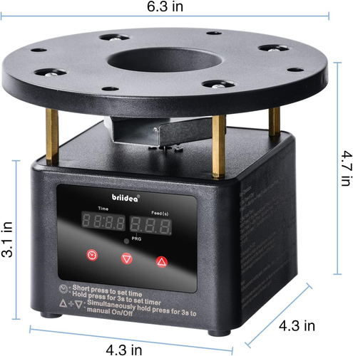 Timer Mangiatoia Cervo, Motore Mangiatoia Cervo All-In-One e Kit Timer con D Programmabile - Foto 5 di 12