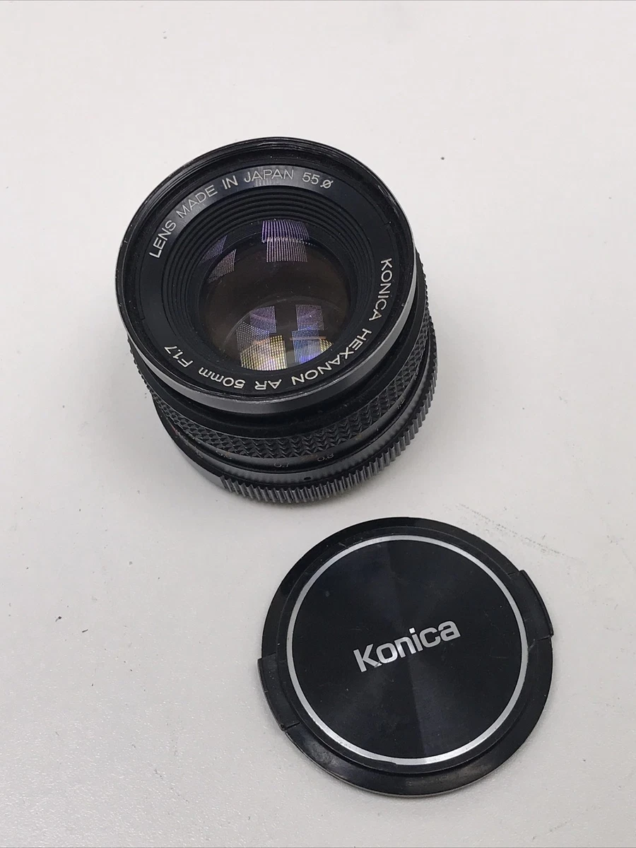Konica Hexanon AR 50mm Focal Camera Lenses for sale | eBay
