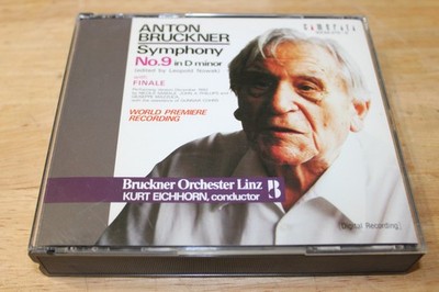 Bruckner Symphony No 9 D Minor Eichorn 2 CD + Booklet Japan import