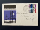 United Kingdom 1964 - Forth Road Bridge FDC with stamps set South Queensferry, W