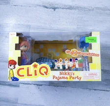 Vintage 2004 Cliq Fashion Doll Toy Quest Playset Nikki’s Pajama Party