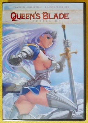Queen's Blade Rebellion Complete Collection DVD Two Soundtrack CDs 2013 Sentai