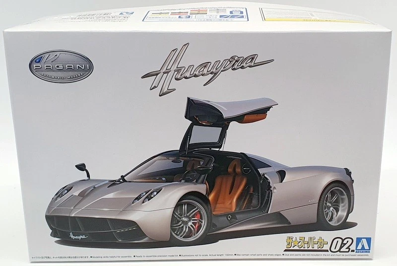 Kit Coche Modelo Aoshima Escala 1/24 58060 - Pagani Huayra '12 Foto 2 de 4