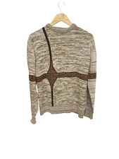 Vintage 70s Richman Brothers Western Acrylic Sweater L/XL